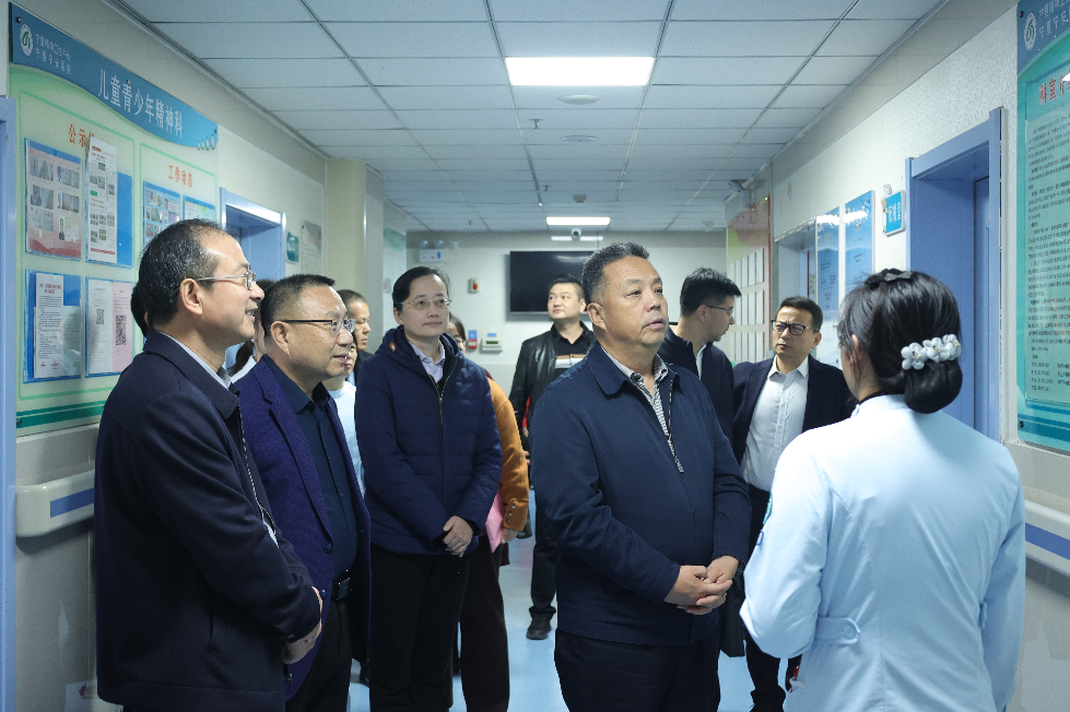 宁夏医科大学深入自治区宁安医院开展访企拓岗参观调研活动   