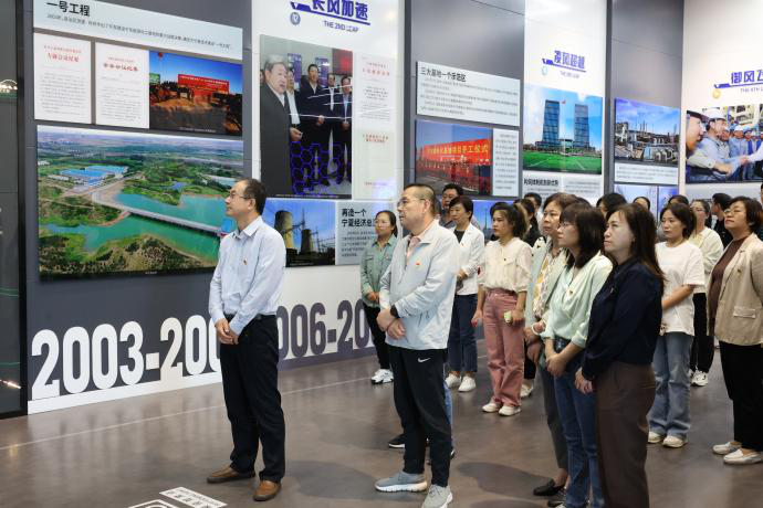 自治区宁安医院赴宁东能源化工基地开展主题党日活动