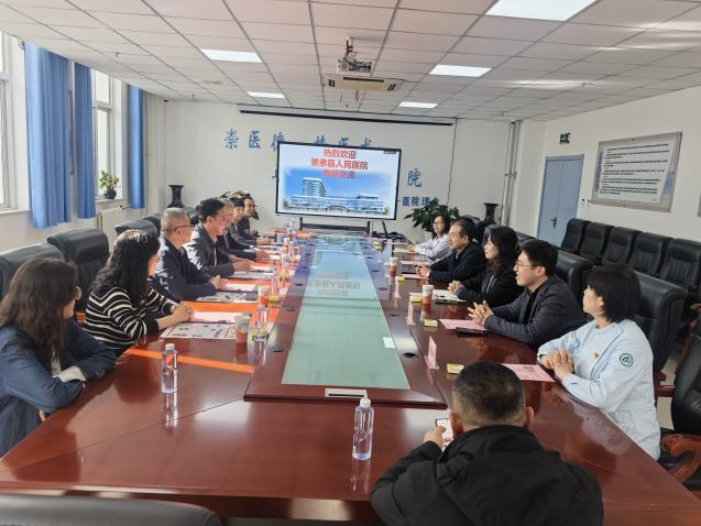 景泰县人民医院赴我院参观考察共探医院建设规划设计新路径