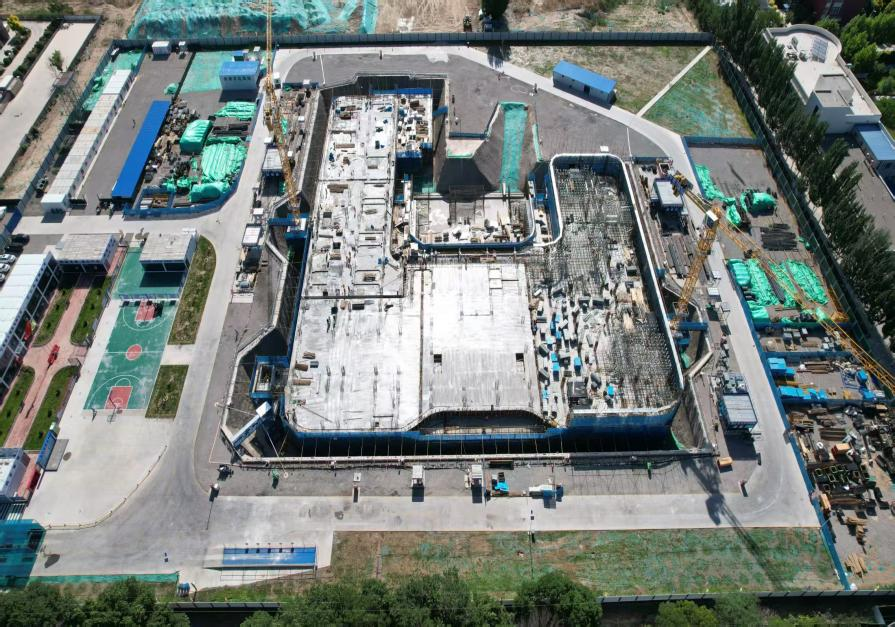 自治区精神卫生中心（心身医学康复中心）建设项目完成“正负零”节点目标